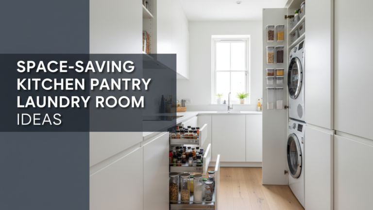 Space-Saving Kitchen Pantry Laundry Room Ideas 7 Space-Saving Kitchen Pantry Laundry Room Ideas