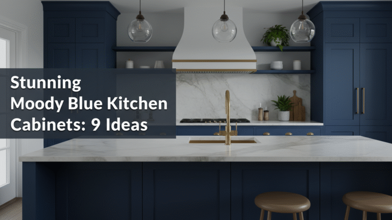 Stunning Moody Blue Kitchen Cabinets: 9 Ideas for [year]