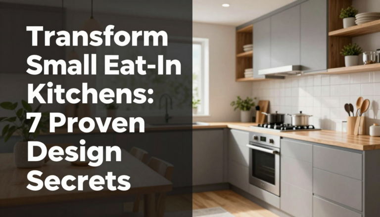 Transform Small Eat-In Kitchens: 7 Proven Design Secrets
