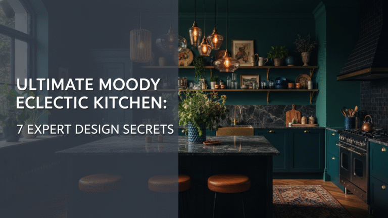 Ultimate Moody Eclectic Kitchen: 7 Expert Design Secrets