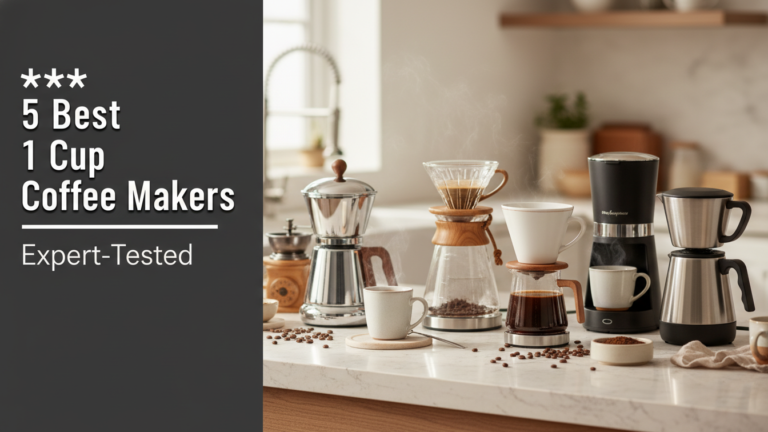5 Best 1 Cup Coffee Makers in [year]: Expert-Tested