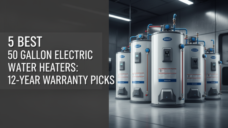 5 Best 50 Gallon Electric Water Heaters: 12-Year Warranty Picks