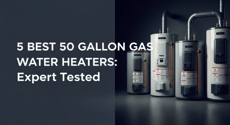 5 Best 50 Gallon Gas Water Heaters: Expert Tested