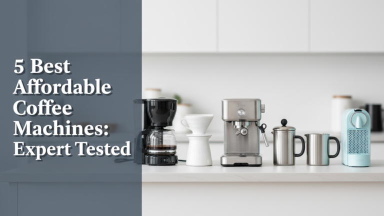 5 Best Affordable Coffee Machines: Expert Tested [year]