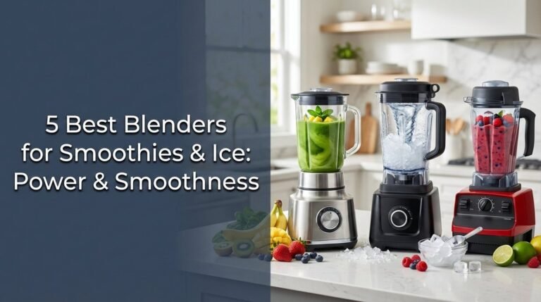 5 Best Blenders for Smoothies & Ice in [year]: Power & Smoothness