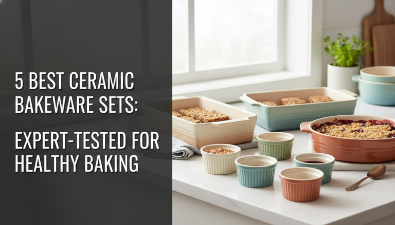 5 Best Ceramic Bakeware Sets: Expert-Tested for Healthy Baking
