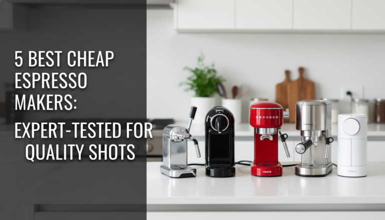 5 Best Cheap Espresso Makers: Expert-Tested For Quality Shots 9 5 Best Cheap Espresso Makers: Expert-Tested for Quality Shots