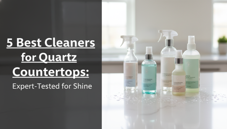 5 Best Cleaners For Quartz Countertops: Expert-Tested For Shine 1 5 Best Cleaners for Quartz Countertops: Expert-Tested for Shine