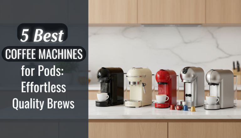 5 Best Coffee Machines for Pods: Effortless Quality Brews