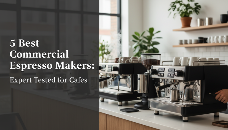 5 Best Commercial Espresso Makers: Expert Tested for Cafes