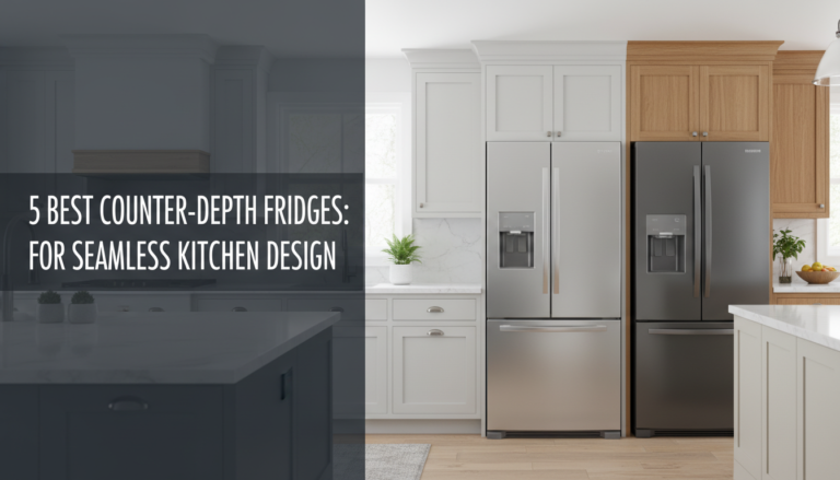 5 Best Counter-Depth Fridges: For Seamless Kitchen Design 1 5 Best Counter-Depth Fridges: For Seamless Kitchen Design
