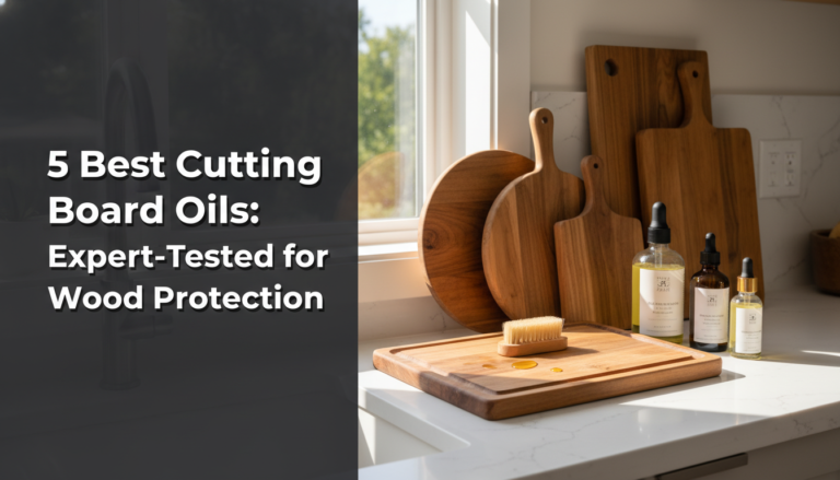 5 Best Cutting Board Oils: Expert-Tested for Wood Protection