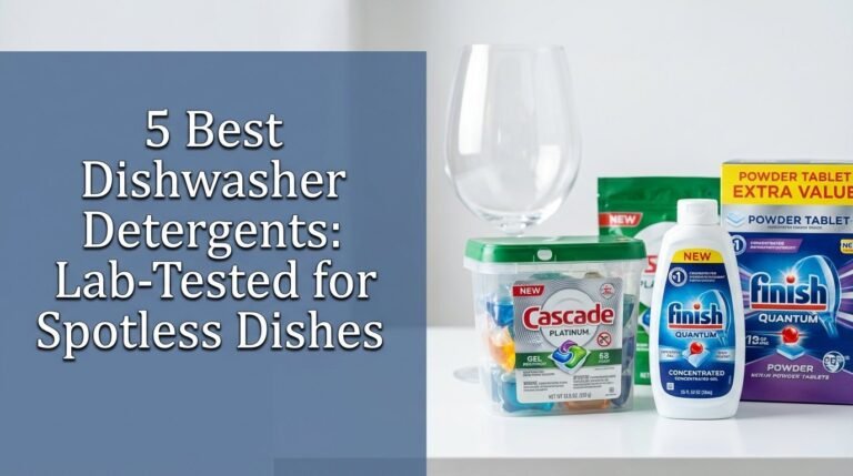 5 Best Dishwasher Detergents: Lab-Tested For Spotless Dishes 1 5 Best Dishwasher Detergents: Lab-Tested for Spotless Dishes