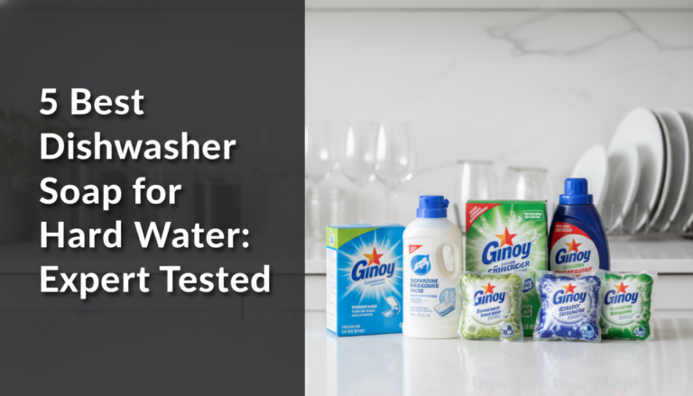 5 Best Dishwasher Soap For Hard Water: Expert Tested 3 5 Best Dishwasher Soap for Hard Water: Expert Tested