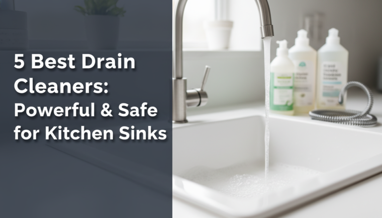 5 Best Drain Cleaners: Powerful &Amp; Safe For Kitchen Sinks 2 5 Best Drain Cleaners: Powerful & Safe for Kitchen Sinks