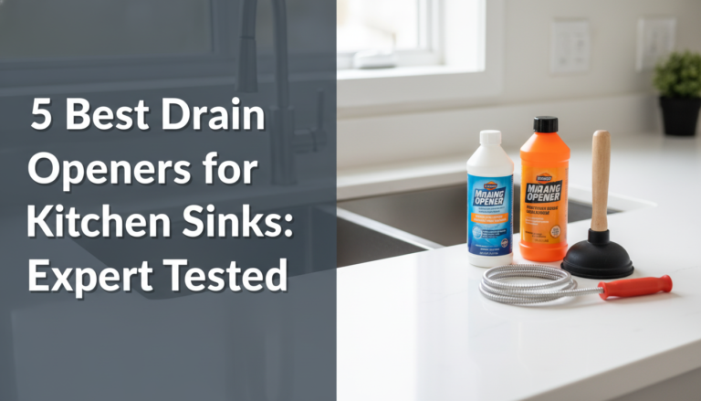 5 Best Drain Openers for Kitchen Sinks: Expert Tested in [year]
