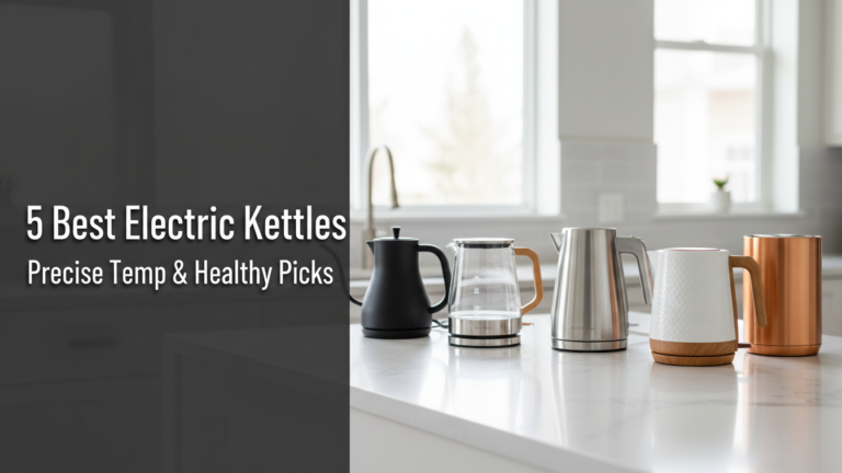 5 Best Electric Kettles: Precise Temp & Healthy Picks [year]