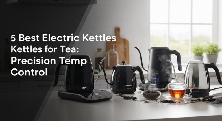 5 Best Electric Kettles for Tea: Precision Temp Control [year]