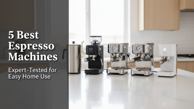 5 Best Espresso Machines: Expert-Tested for Easy Home Use