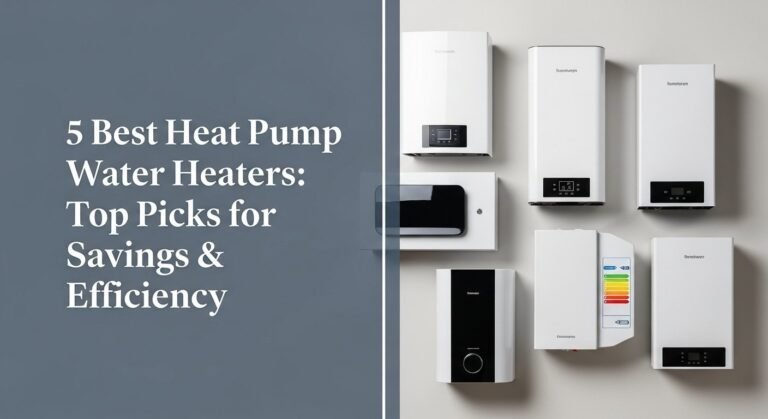 5 Best Heat Pump Water Heaters [year]: Top Picks for Savings & Efficiency