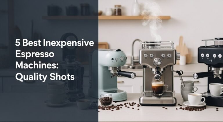 5 Best Inexpensive Espresso Machines: Quality Shots