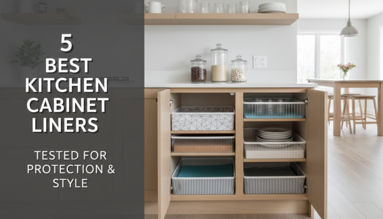 5 Best Kitchen Cabinet Liners: Tested for Protection & Style