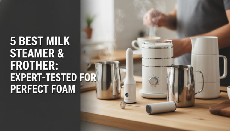 5 Best Milk Steamer & Frother: Expert-Tested for Perfect Foam [year]