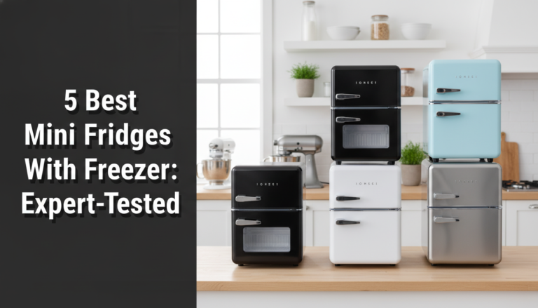 5 Best Mini Fridges With Freezer: Expert-Tested in [year]