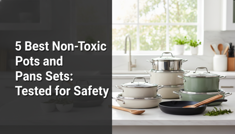 5 Best Non-Toxic Pots and Pans Sets: Tested for Safety [year]