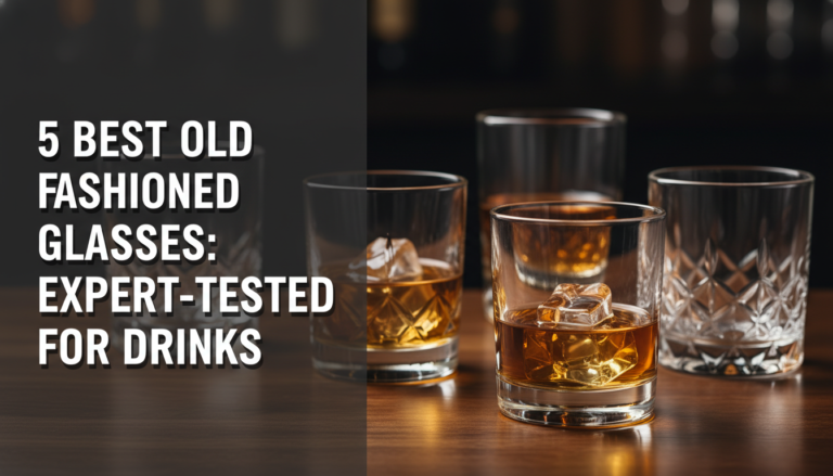 5 Best Old Fashioned Glasses: Expert-Tested for Drinks