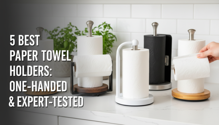 5 Best Paper Towel Holders: One-Handed &Amp; Expert-Tested 9 5 Best Paper Towel Holders: One-Handed & Expert-Tested