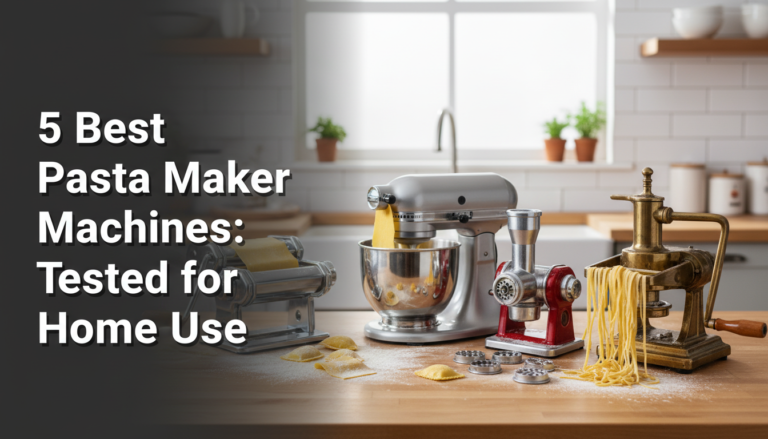 5 Best Pasta Maker Machines: Tested for Home Use [year]