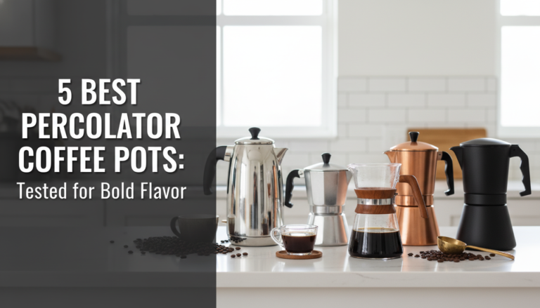 5 Best Percolator Coffee Pots: Tested For Bold Flavor 3 5 Best Percolator Coffee Pots: Tested for Bold Flavor