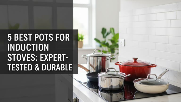 5 Best Pots for Induction Stoves: Expert-Tested & Durable