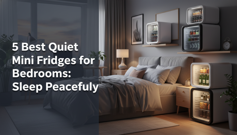 5 Best Quiet Mini Fridges for Bedrooms: Sleep Peacefully in [year]