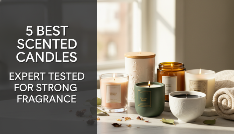 5 Best Scented Candles: Expert Tested For Strong Fragrance 5 5 Best Scented Candles: Expert Tested for Strong Fragrance
