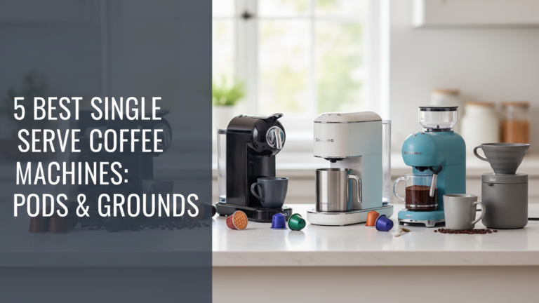 5 Best Single Serve Coffee Machines: Pods & Grounds