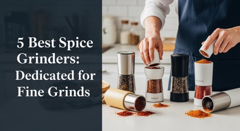 5 Best Spice Grinders in [year]: Dedicated for Fine Grinds