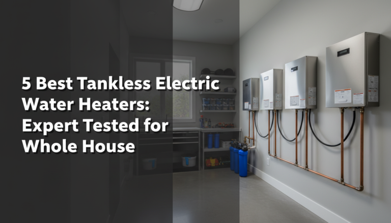 5 Best Tankless Electric Water Heaters: Expert Tested for Whole House [year]