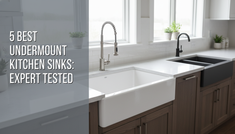 5 Best Undermount Kitchen Sinks: Expert Tested for [year]
