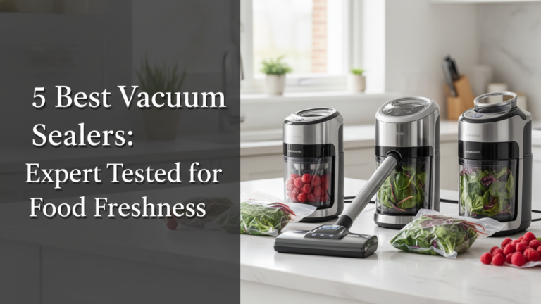 5 Best Vacuum Sealers: Expert Tested for Food Freshness in [year]