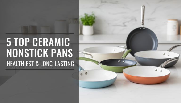 5 Top Ceramic Nonstick Pans: Healthiest & Long-Lasting [year]