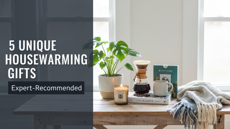 5 Unique Housewarming Gifts: Expert-Recommended in [year]