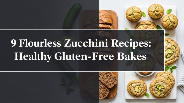 9 Flourless Zucchini Recipes: Healthy Gluten-Free Bakes