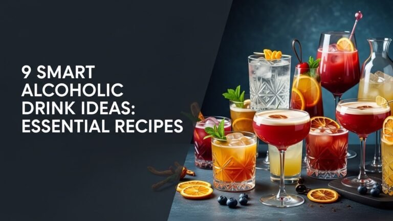 9 Smart Alcoholic Drink Ideas: Essential Recipes for [month] [year]