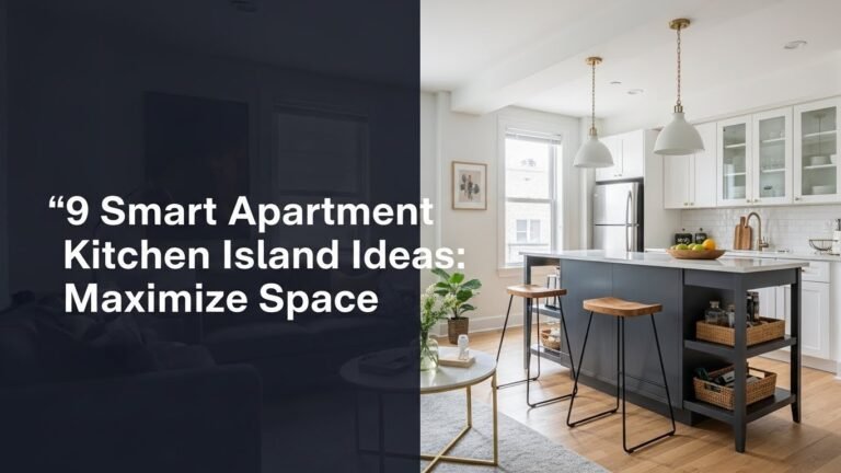 9 Smart Apartment Kitchen Island Ideas: Maximize Space for [year]