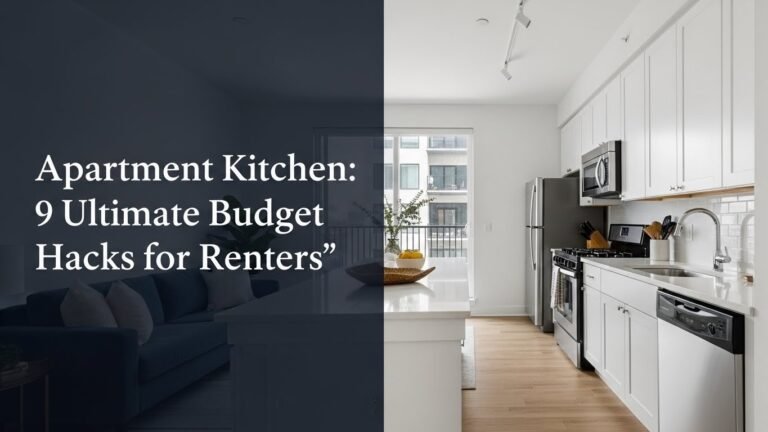 Apartment Kitchen: 9 Ultimate Budget Hacks for Renters