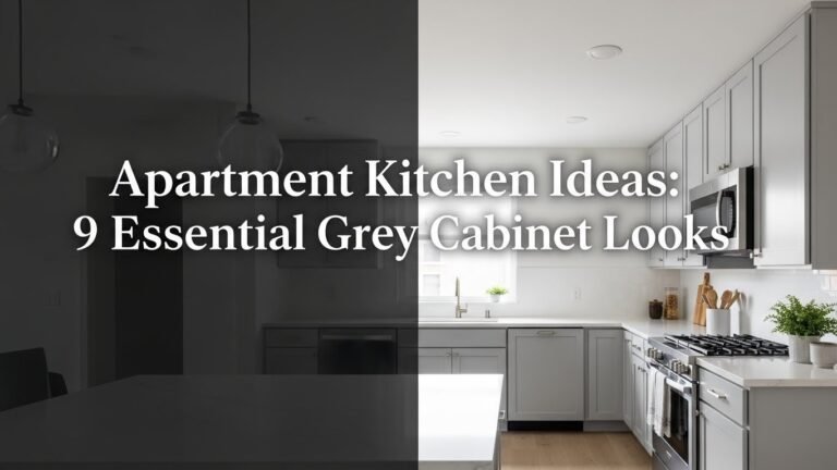 Apartment Kitchen Ideas: 9 Essential Grey Cabinet Looks