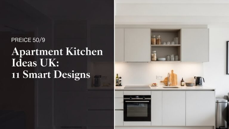 Apartment Kitchen Ideas UK: 11 Smart Designs for [year]
