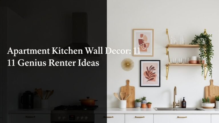 Apartment Kitchen Wall Decor: 11 Genius Renter Ideas